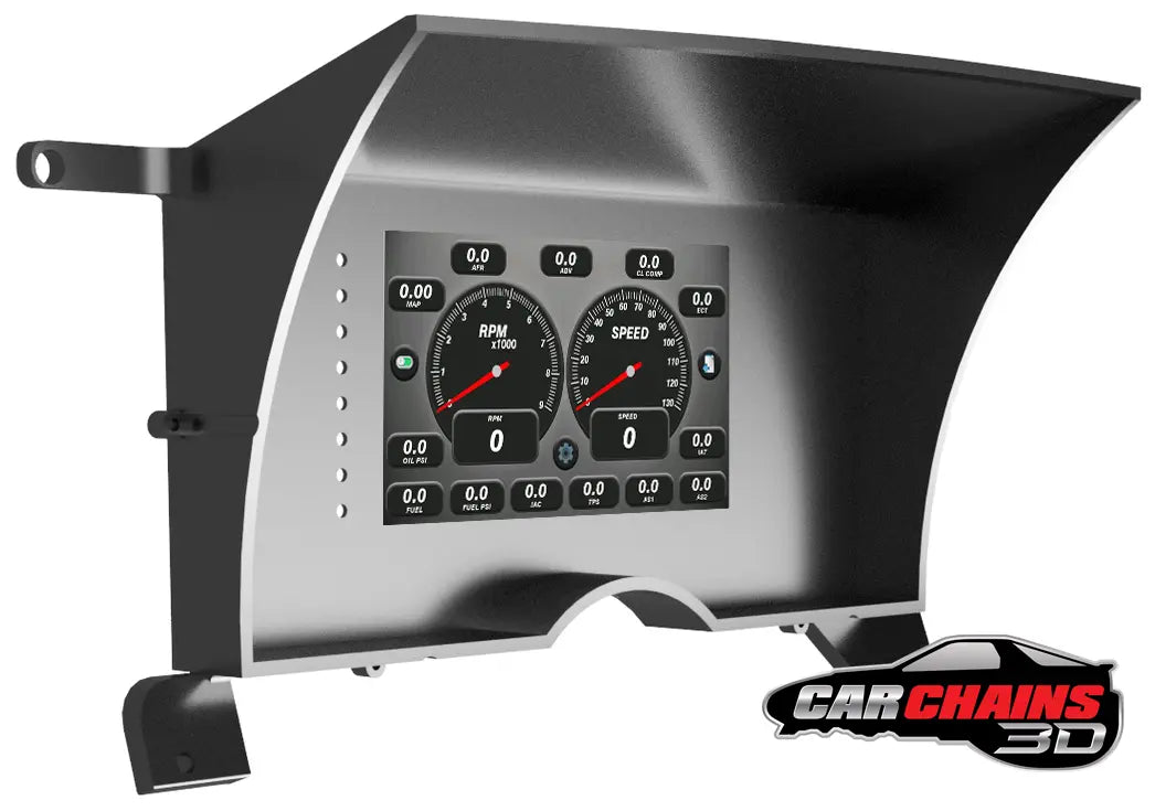3D Printed Tinker All-In-One Digital Dash Cluster for 1986-1993 Chevrolet S10 and GMC Jimmy and Sonoma - CarChains3d