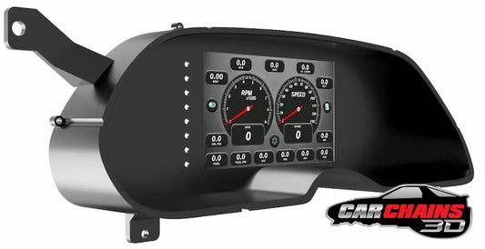 3D Printed Tinker All-In-One Digital Dash Cluster for 1993-1997 Early 4th Gen Chevrolet Camaro - CarChains3d