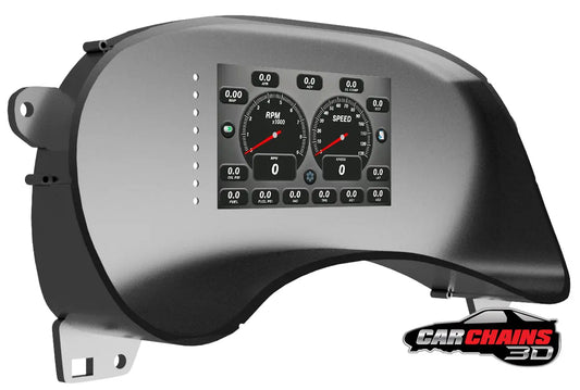 3D Printed Tinker All-In-One Digital Dash Cluster for 1999-2007 Chevrolet Silverado, GMC Sierra - CarChains3d