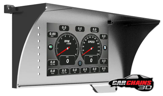 3D Printed Tinker All-In-One Digital Dash Cluster for 1978-1988 Chevrolet Monte Carlo & El Camino - CarChains3d