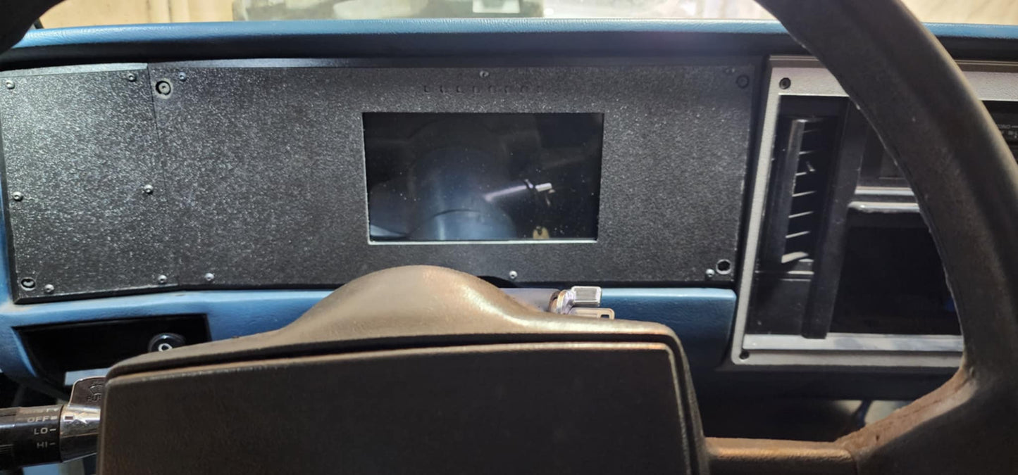 3D Printed Digital Dash Bezel for 1982-1985 Chevrolet S10, Blazer, and GMC Jimmy, Sonoma - CarChains3d