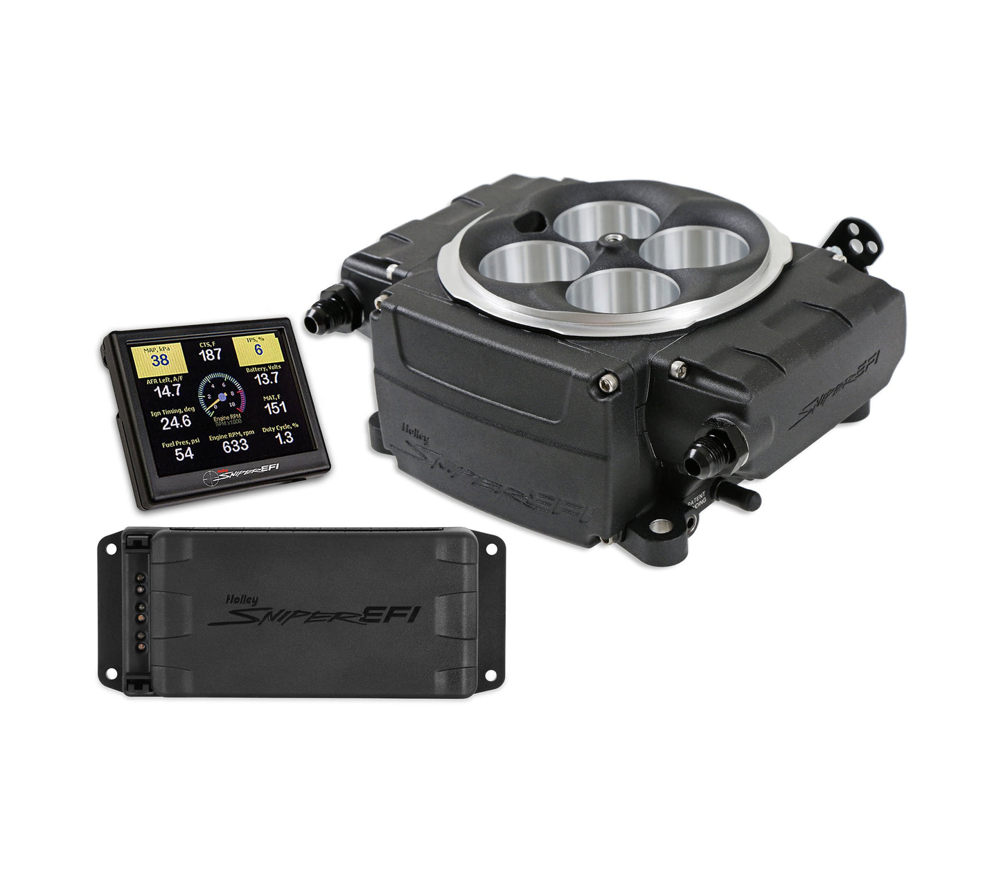 2 EFI - Black - Base Kit - With PDM - 3.5 in. Handheld