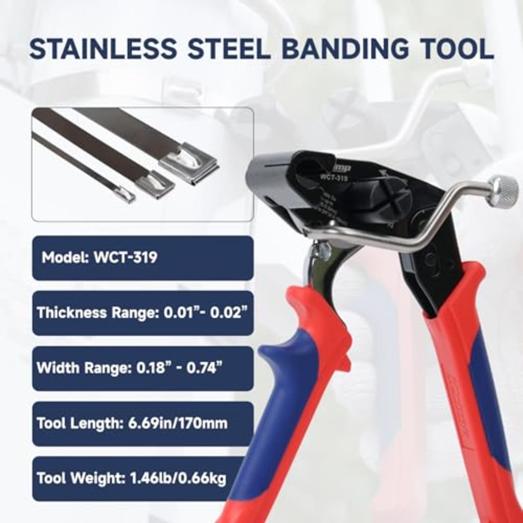 Big-Job Metal Zip Tie Tool