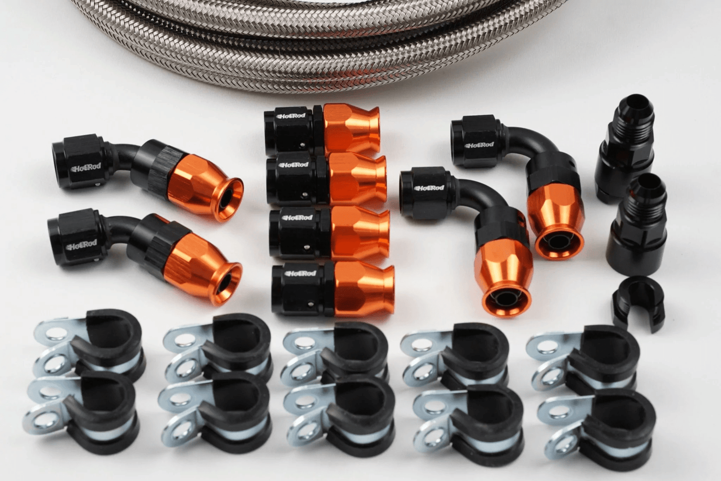 LS Swap AN Fuel Line Install Kit — Return-Style (PTFE AN-6)