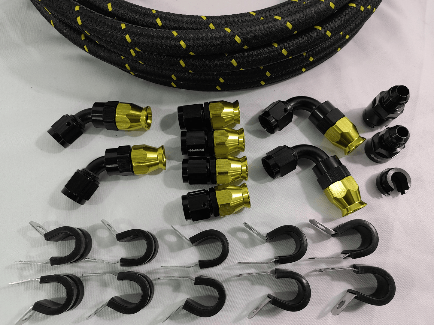 LS Swap AN Fuel Line Install Kit — Return-Style (PTFE AN-6)
