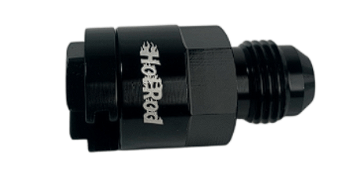 EFI Quick-Connect to AN Adapter — 3/8″ & 5/16″ to -6 / -8 AN (LS Rail / Regulator)
