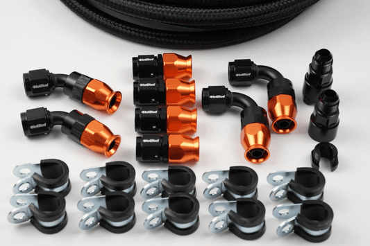 LS Swap AN Fuel Line Install Kit — Return-Style (PTFE AN-6)