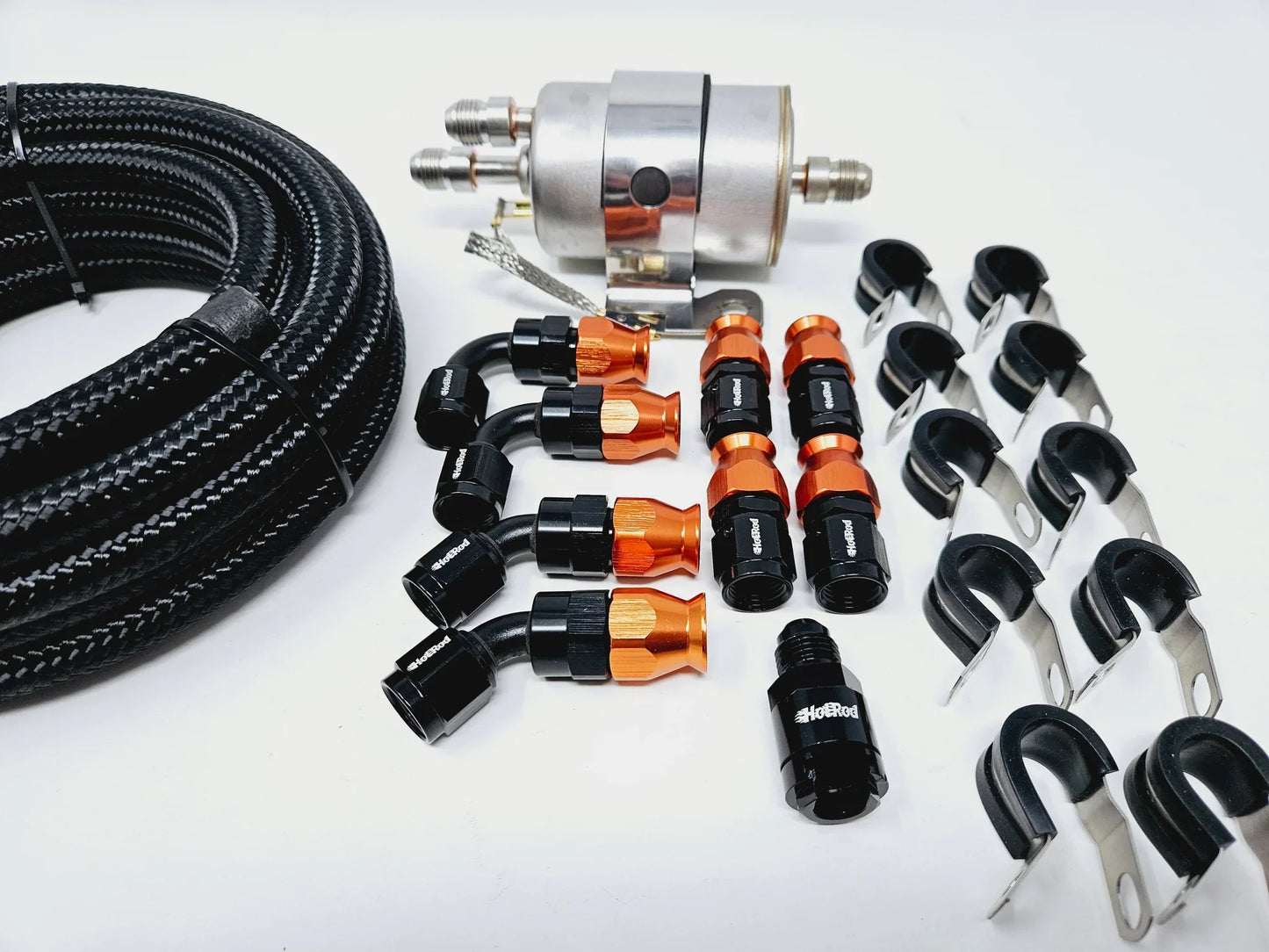 LS Swap AN Fuel Line Kit — Return-Less (PTFE AN-6)