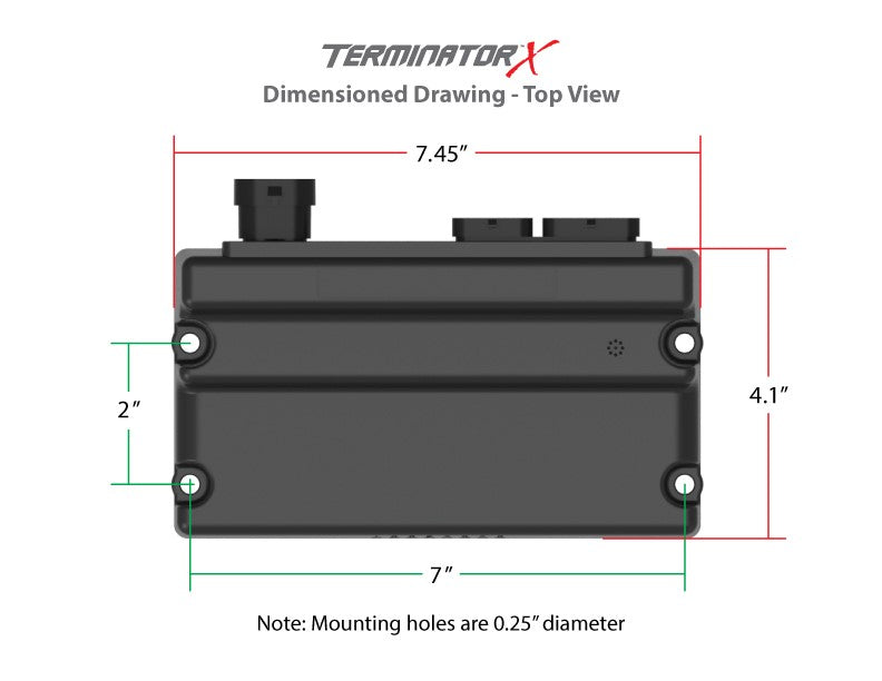 EFI Terminator X - GM LS1/LS6 - 24x Crank - 1x Cam - EV1 Injectors - USB/CAN Tuning Cable